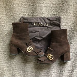 Gucci Marmont ankle boots